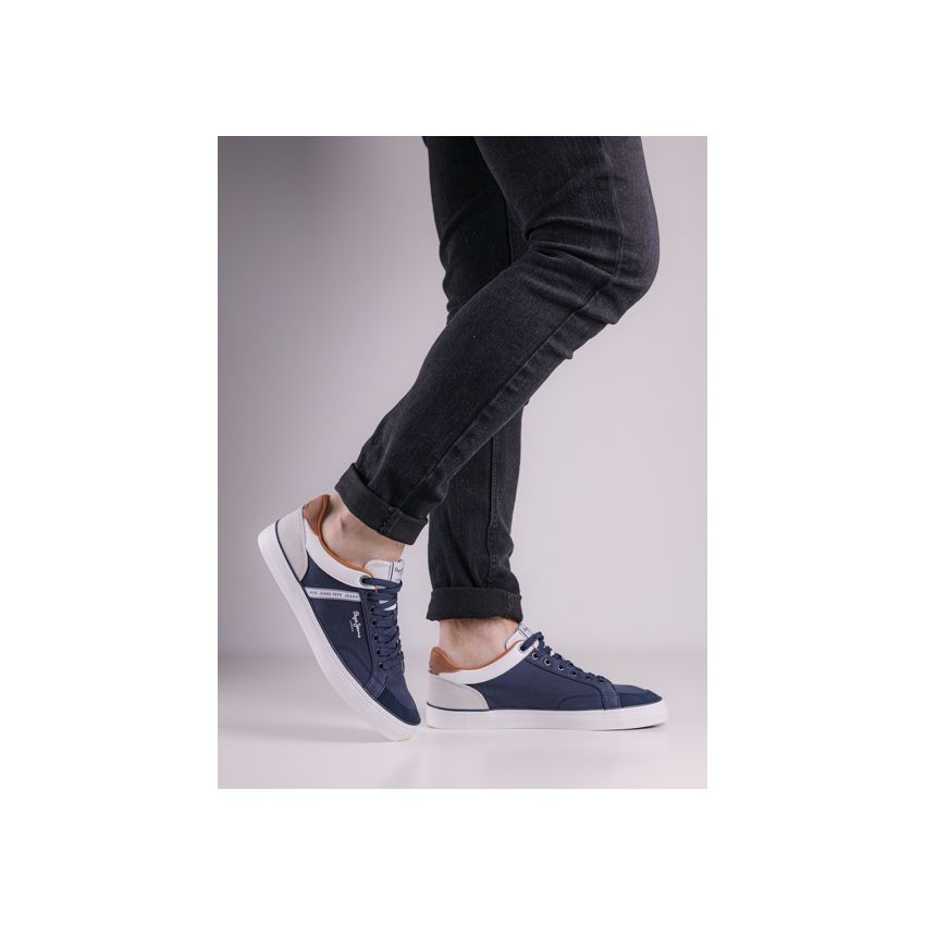 Pepe Jeans - Kenton Stage sötétkék férfi cipő