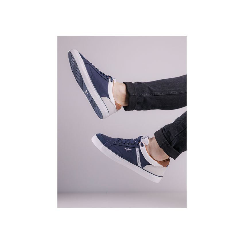 Pepe Jeans - Kenton Stage sötétkék férfi cipő