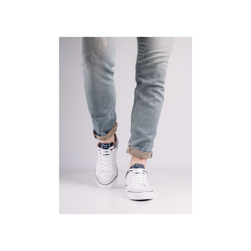 Pepe Jeans Kenton Stage fehér férfi cipő