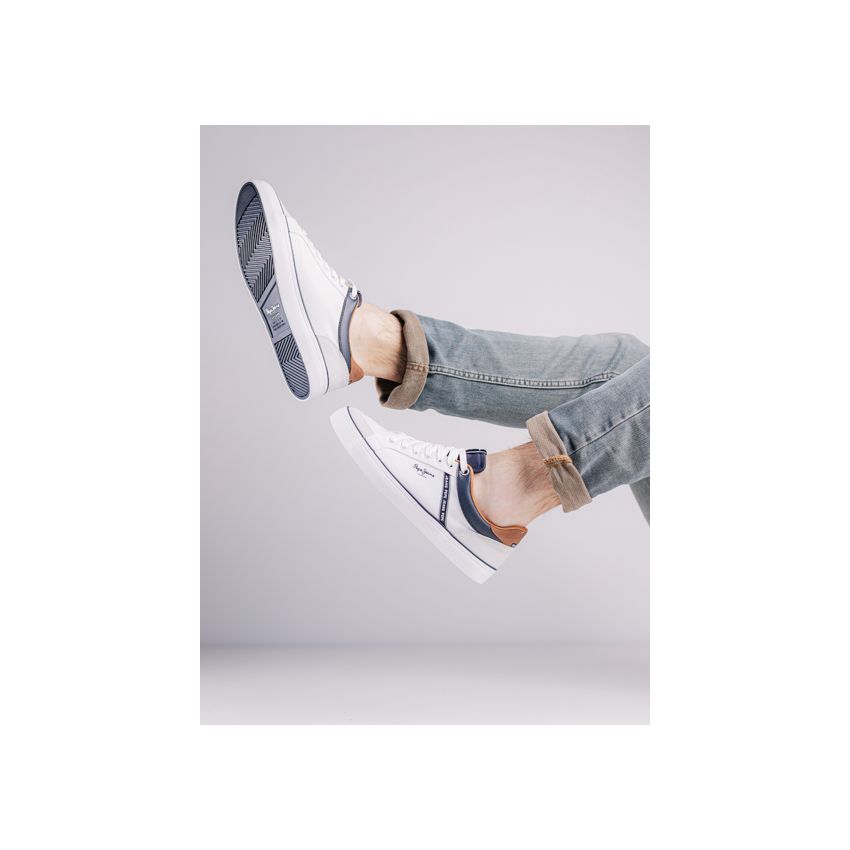 Pepe Jeans Kenton Stage fehér férfi cipő