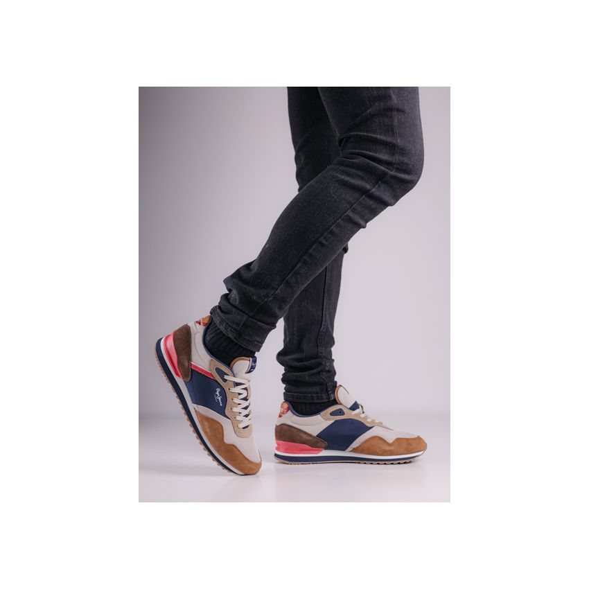 Pepe Jeans - London Life barna férfi cipő