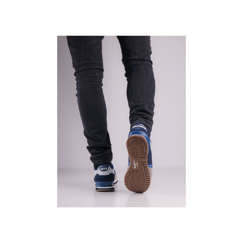 Pepe Jeans - London Link kék férfi cipő