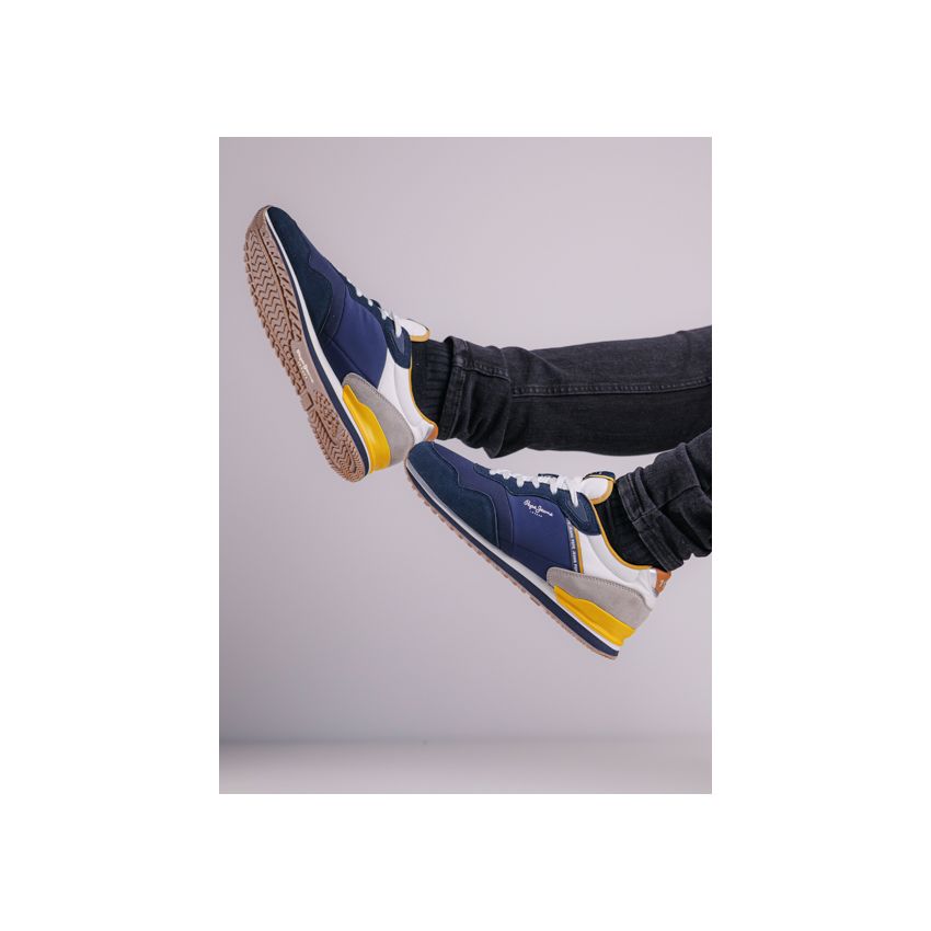 Pepe Jeans - London Muse sötétkék férfi cipő