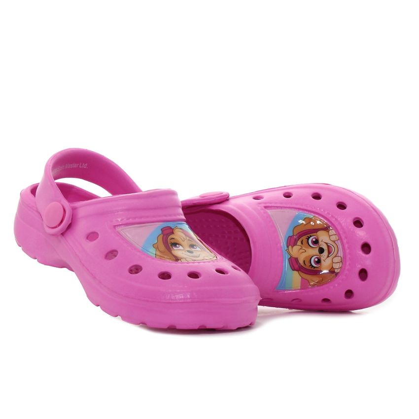 Disney Mancs Őrjárat mintás rózsaszín gyerek papucs