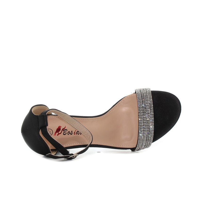 Bosido Kimmy fekete női magassarkú