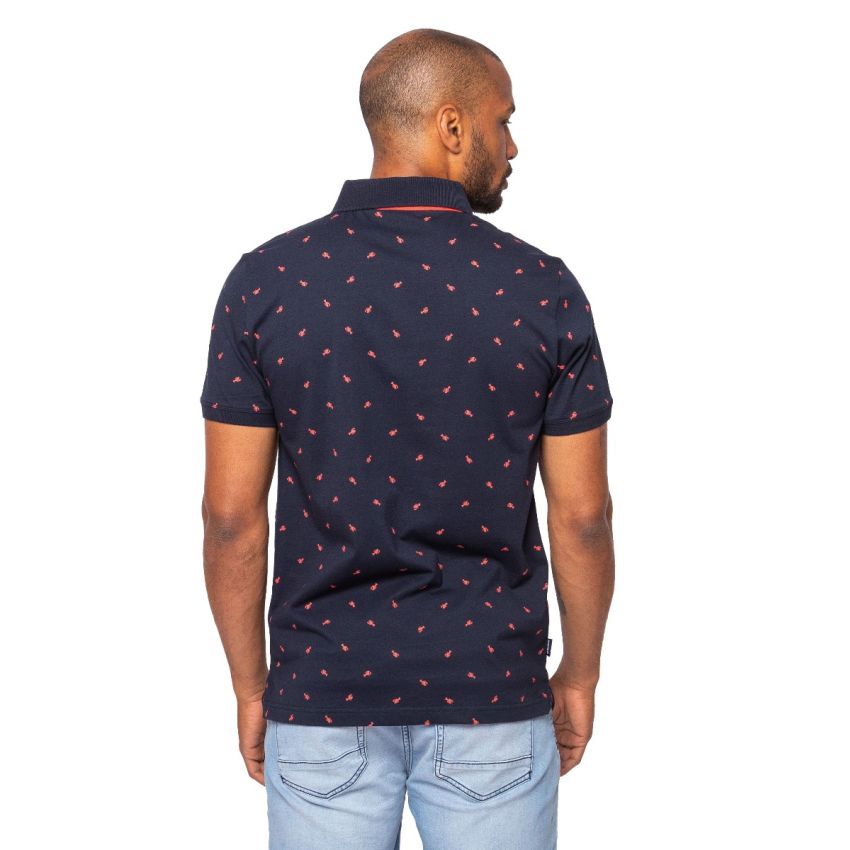 Heavy Tools DERNET sötétkék férfi rövidujjú