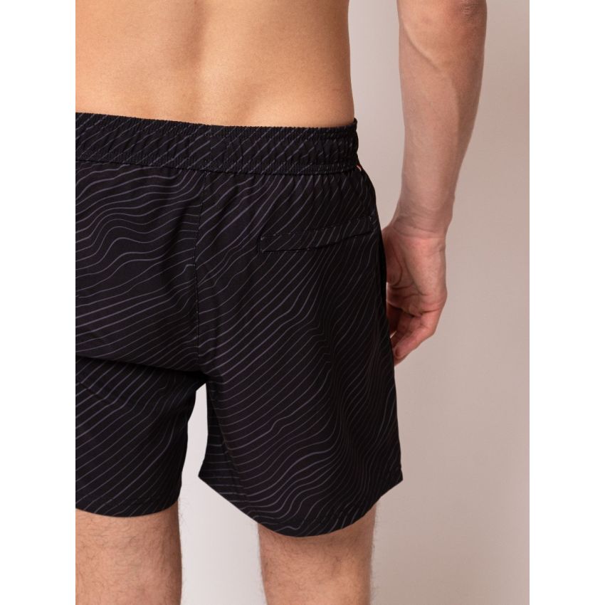 Heavy Tools JICKY fekete férfi fürdőnadrág