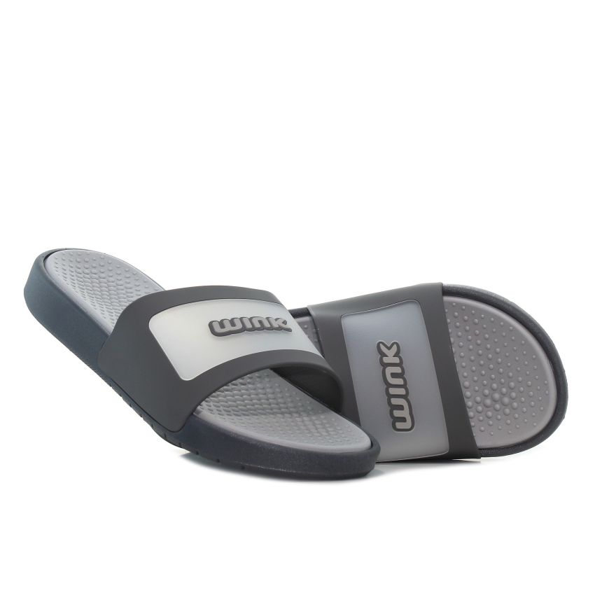 Wink - Riposo TR szürke férfi papucs