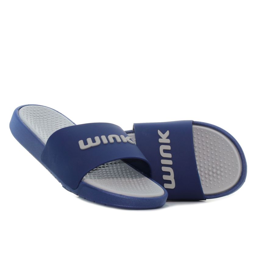 Wink - Riposo SP sötétkék férfi papucs