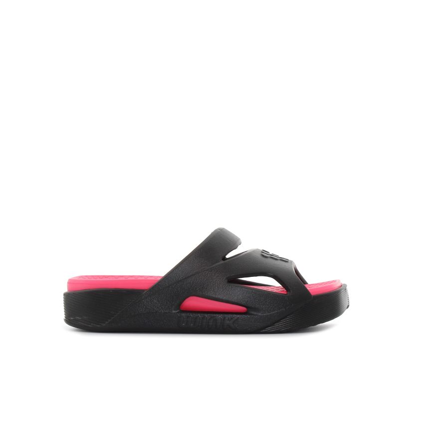 Wink - Calx fekete-pink női papucs