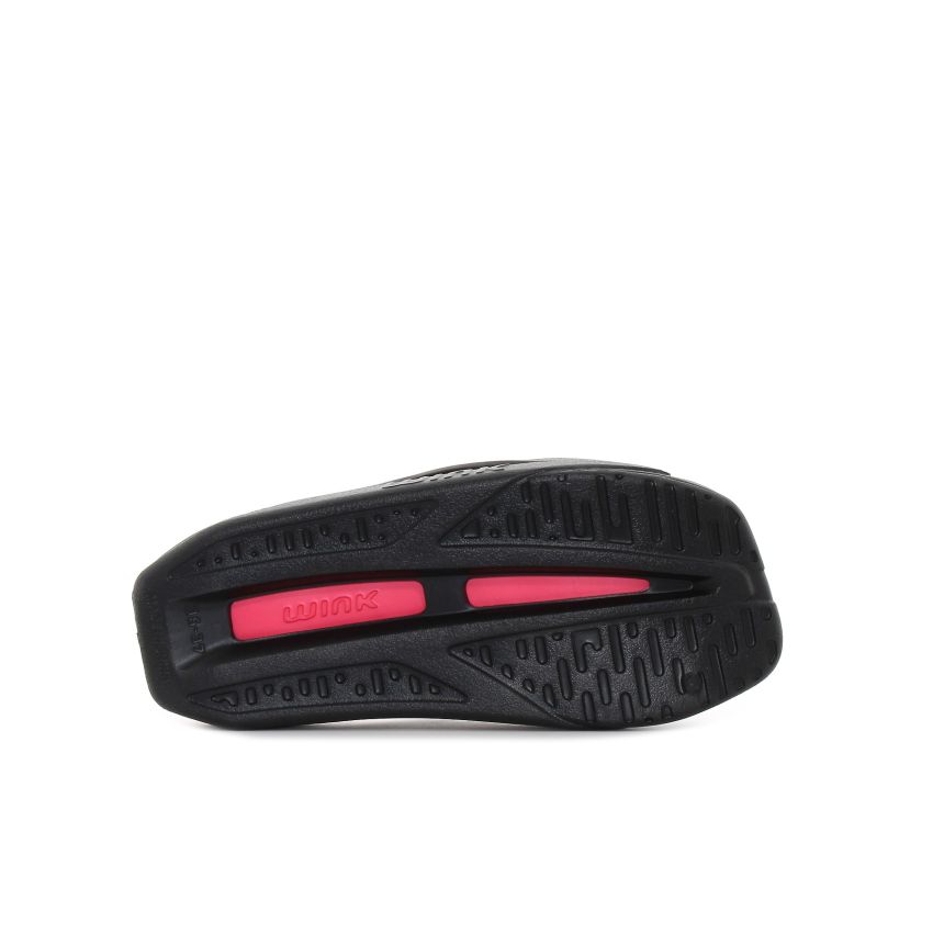 Wink - Calx fekete-pink női papucs