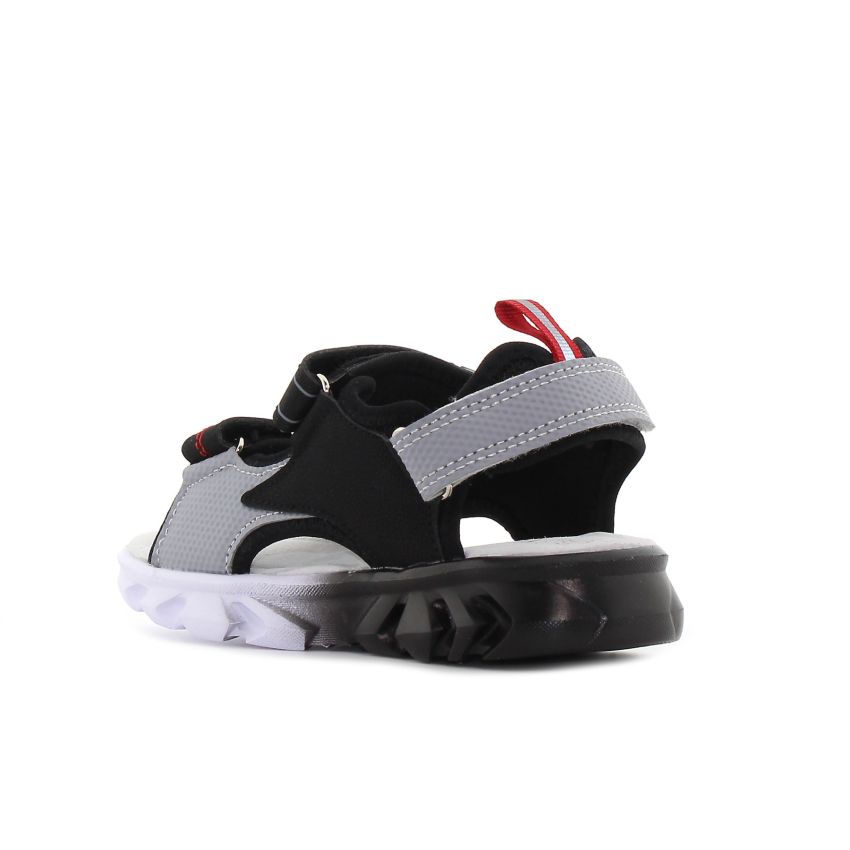 Wink - Zzap villogó fekete baba szandál