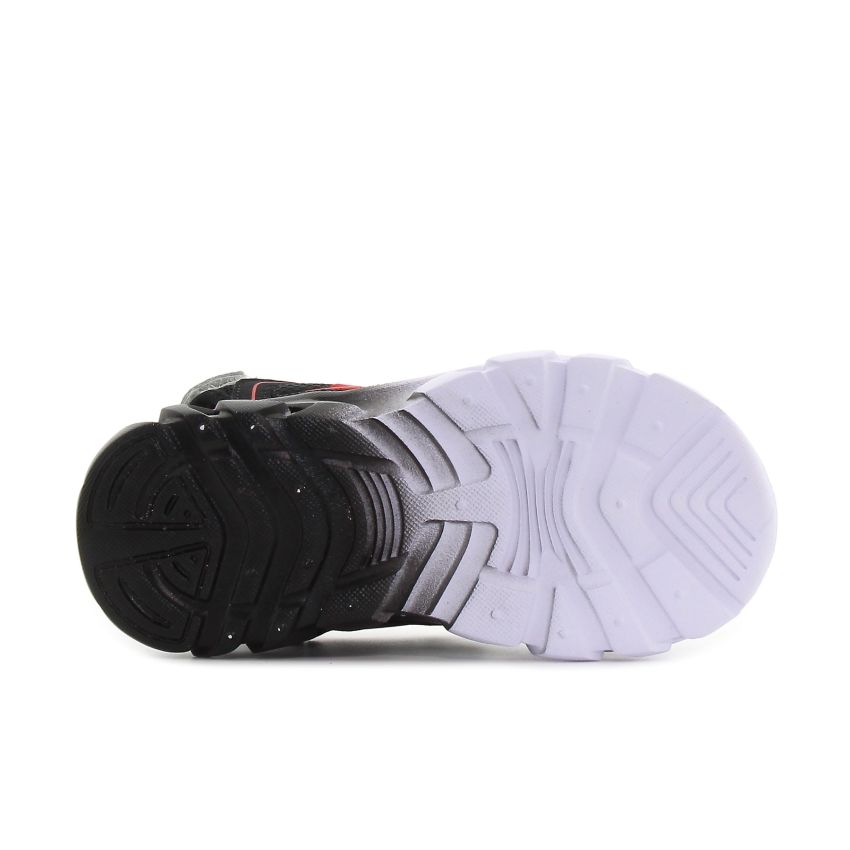 Wink - Zzap villogó fekete baba szandál