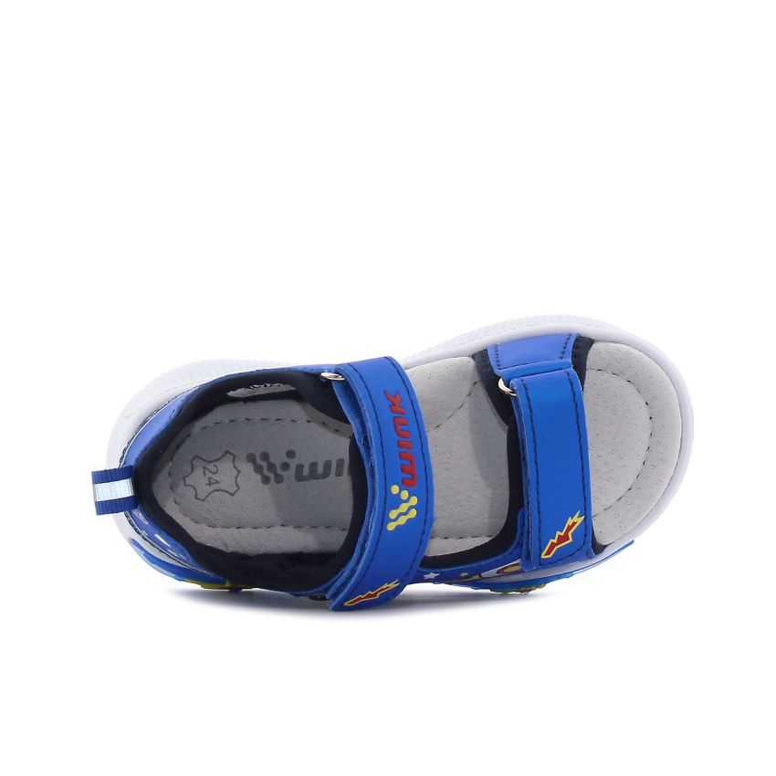 Wink - XYL villogó kék baba szandál