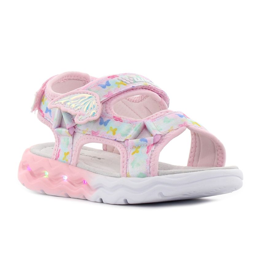 Wink - Regina Ply villogó rózsaszín gyerek szandál