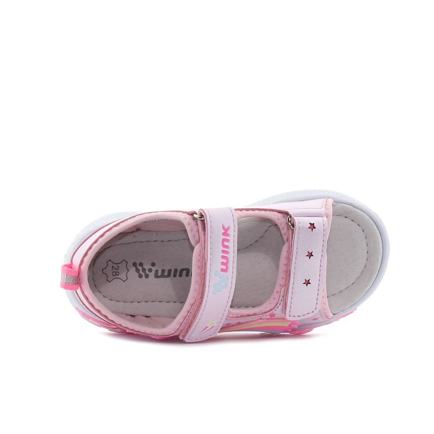 Wink - Regina Stl villogó rózsaszín gyerek szandál