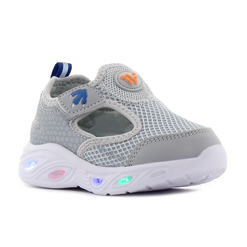 Wink - Dano villogó szürke gyerek szandál