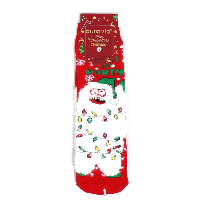 Borgo Yeti piros gyerek zokni csomag (2 pár)