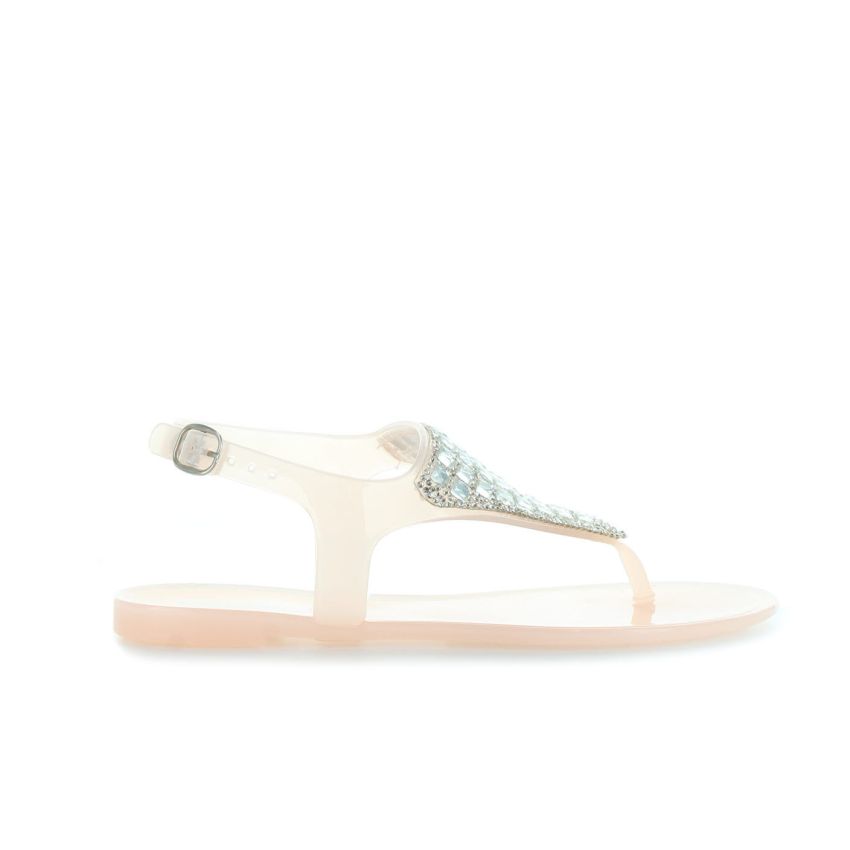 Wink strasszos baracksárga gyerek szandál