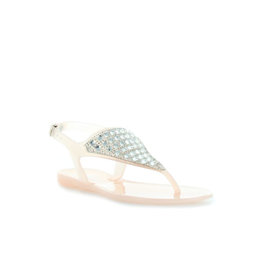 Wink strasszos baracksárga gyerek szandál