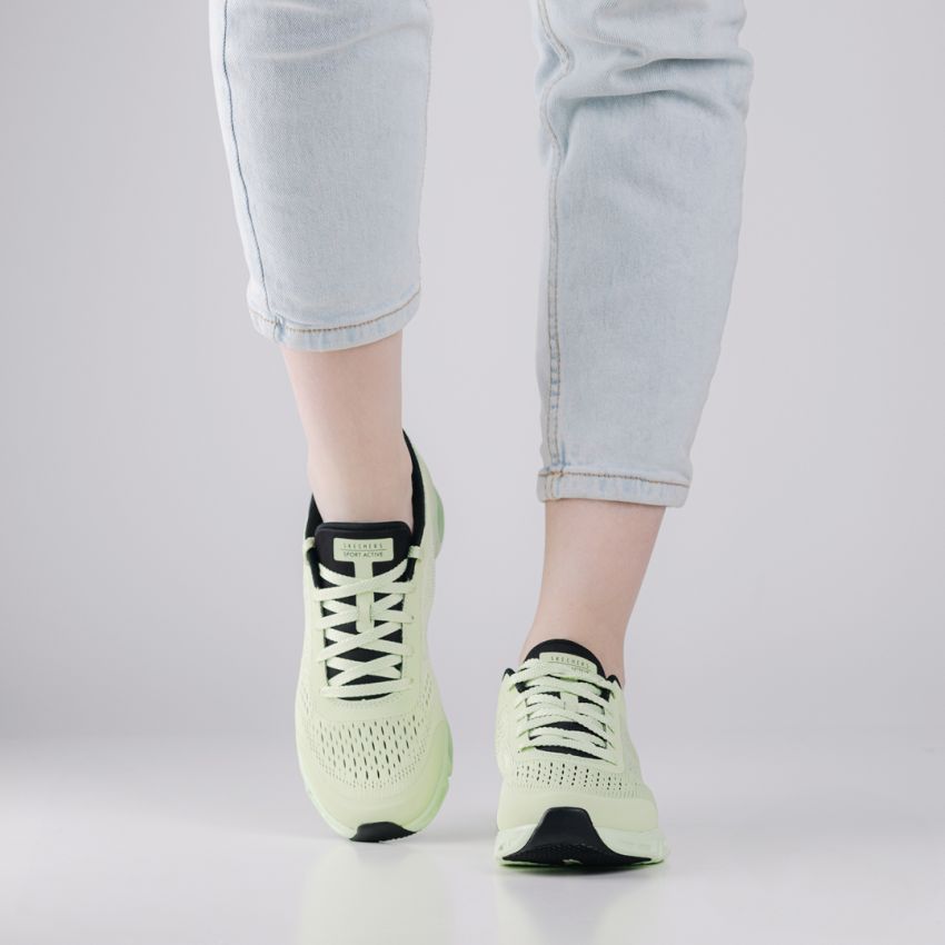 Skechers Glide - Step Gratify - Lume zöld női cipő