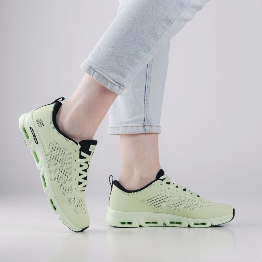Skechers Glide - Step Gratify - Lume zöld női cipő