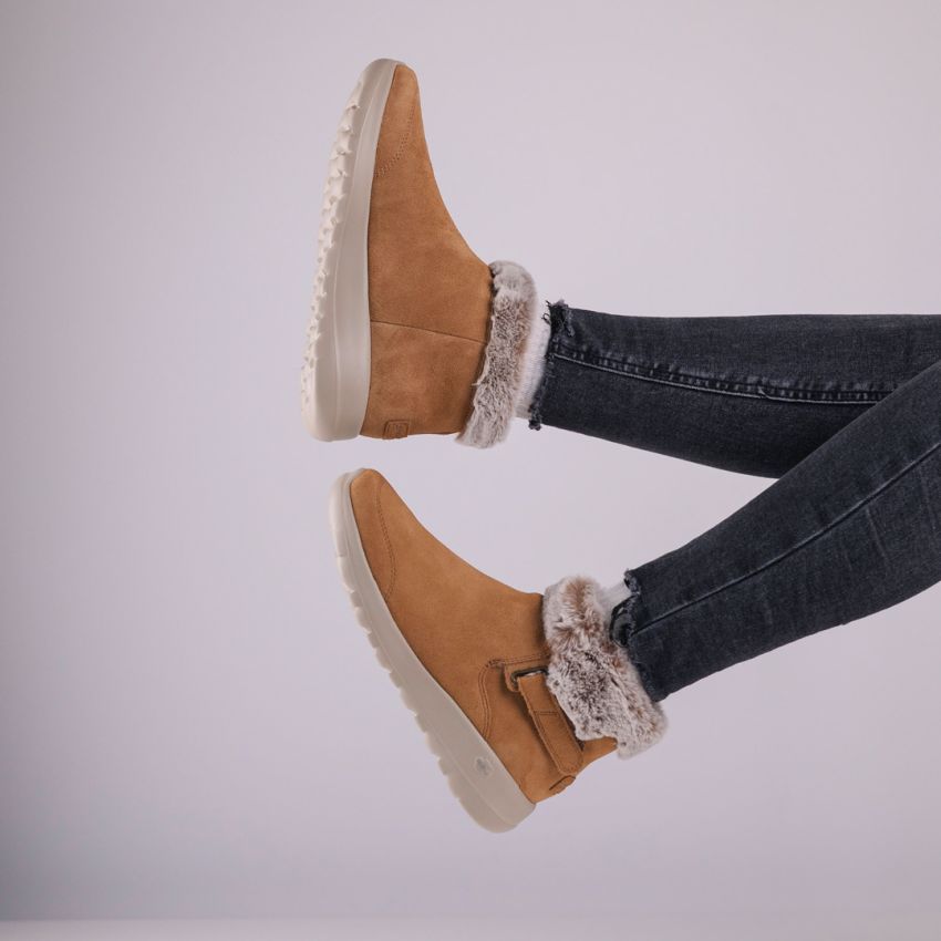 Skechers On The Go Joy - First Glance vízlepergető barna női bokacsizma