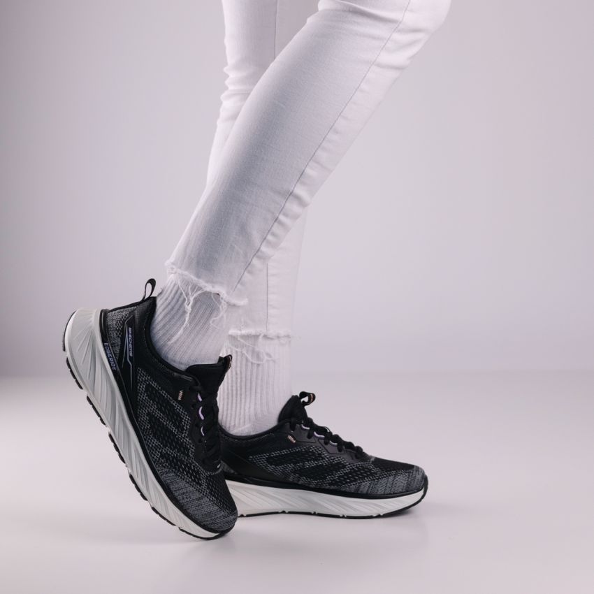 Skechers Edgeride - Power Flow fekete női cipő