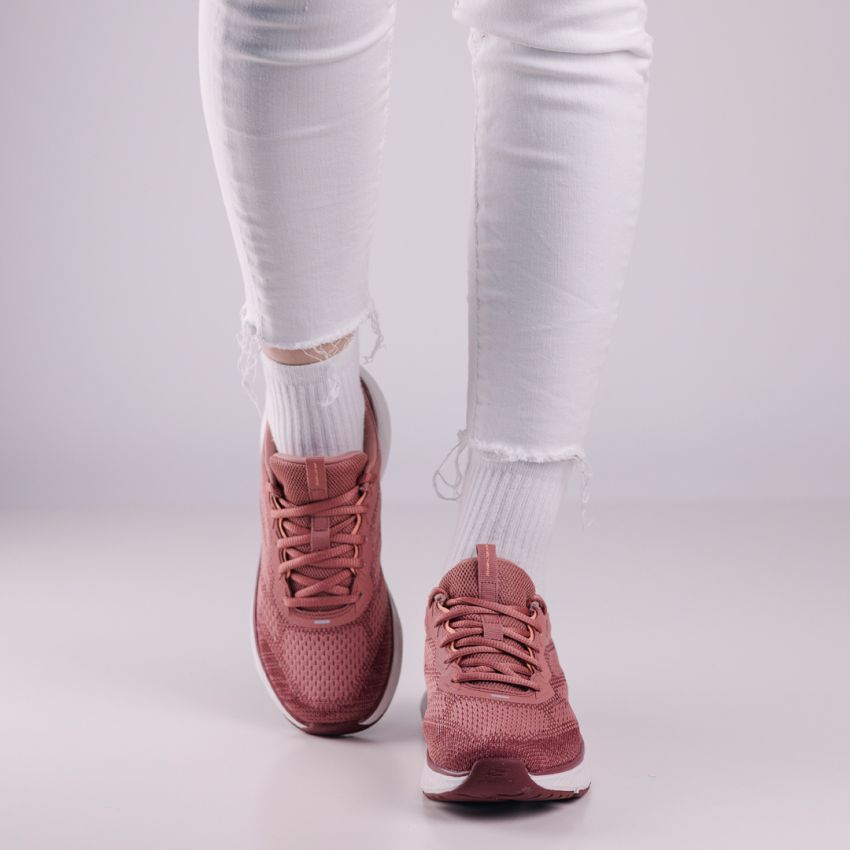 Skechers Edgeride - Power Flow bordó női cipő