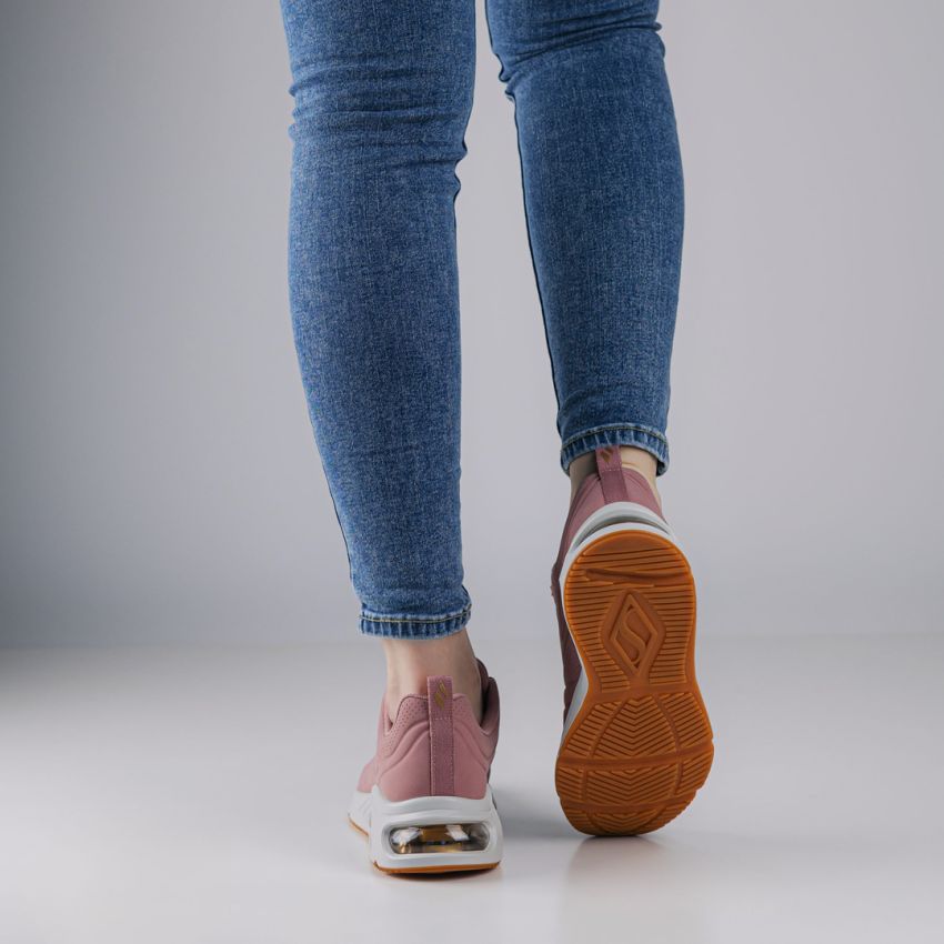 Skechers Tres - Air Uno - Ah-Mazing rózsaszín női cipő