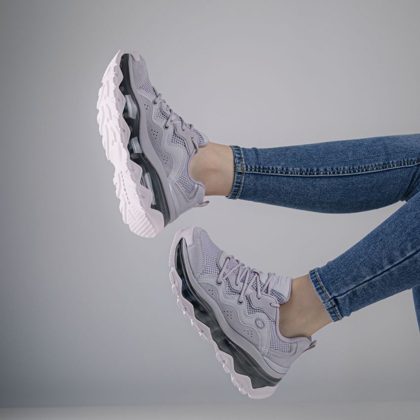 Skechers Uno Chaos lila női cipő