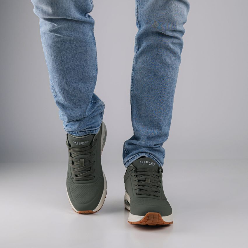 Skechers Uno - Suited On Air keki férfi cipő