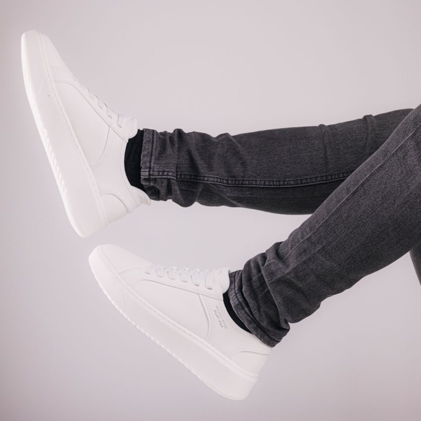 Skechers Slip-Ins - Court Break - Double fehér férfi cipő