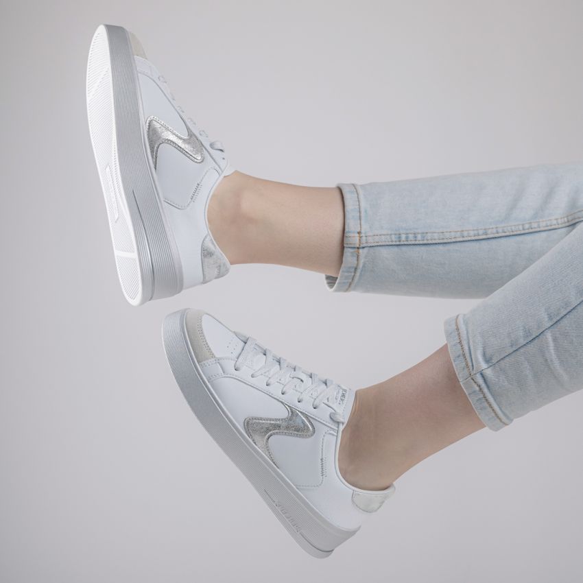 Skechers Hiland - Quite Chic fehér női cipő