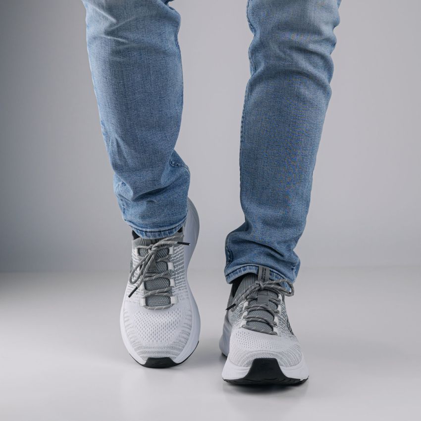 Skechers Slip-Ins - Edgeride - Raygo szürke férfi bebújós cipő