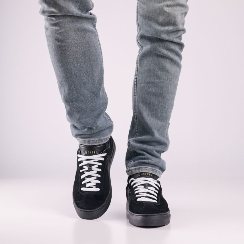 Skechers Arch Fit Legend - Hamor fekete férfi cipő