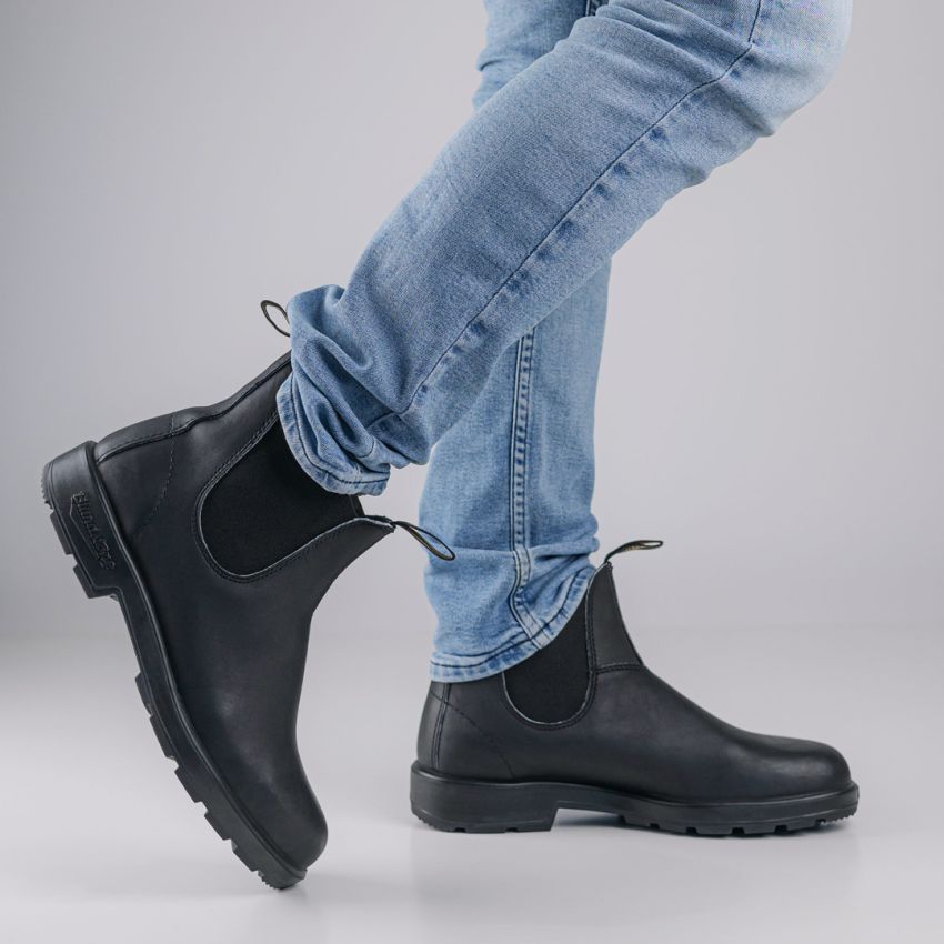 Blundstone fekete férfi női csizma -510-BL