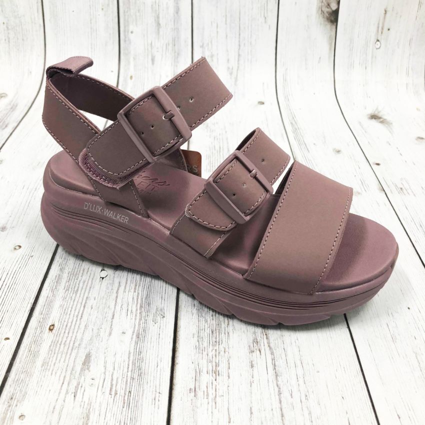 Skechers D'Lux Walker - Retro Cosmos mályva női szandál