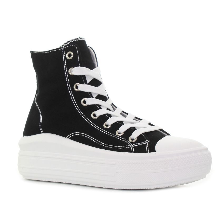 Bosido Platform Sport fekete női cipő