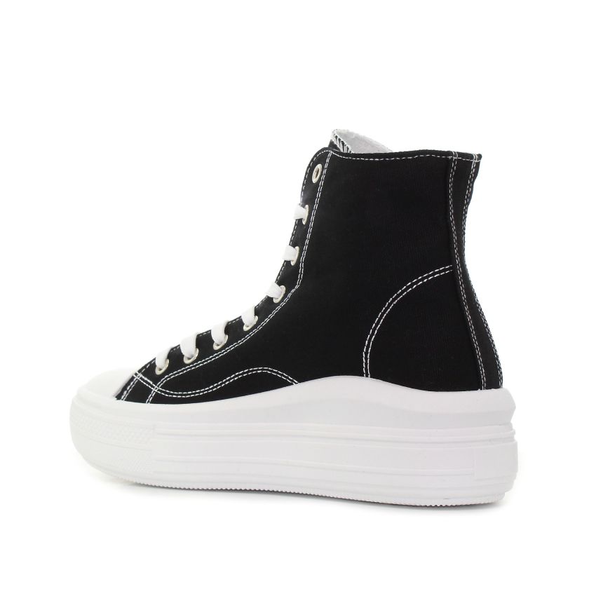 Bosido Platform Sport fekete női cipő