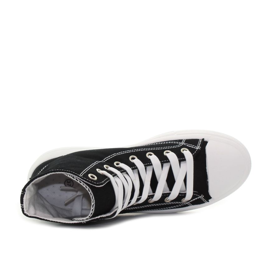 Bosido Platform Sport fekete női cipő