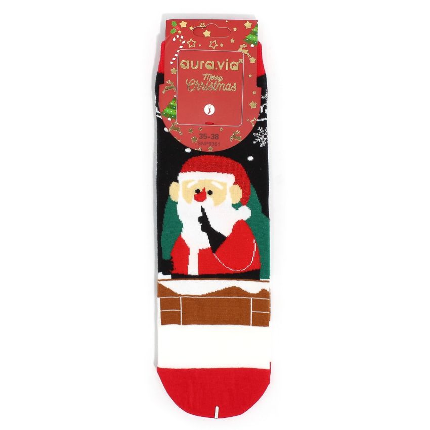 Borgo karácsonyi fekete zokni csomag (2 pár)