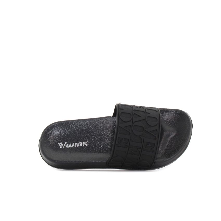 Wink - Aello fekete női papucs