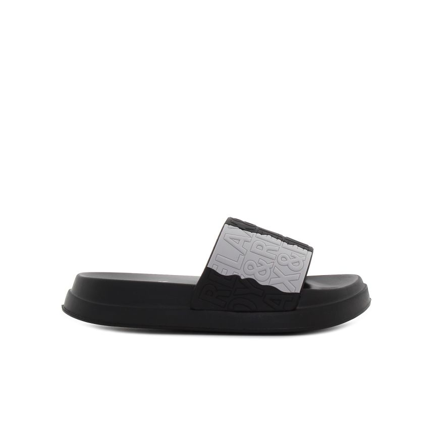 Wink - Hieto fekete női papucs