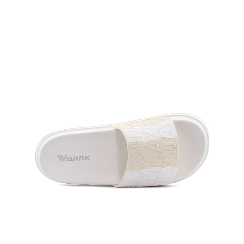 Wink - Hieto fehér női papucs