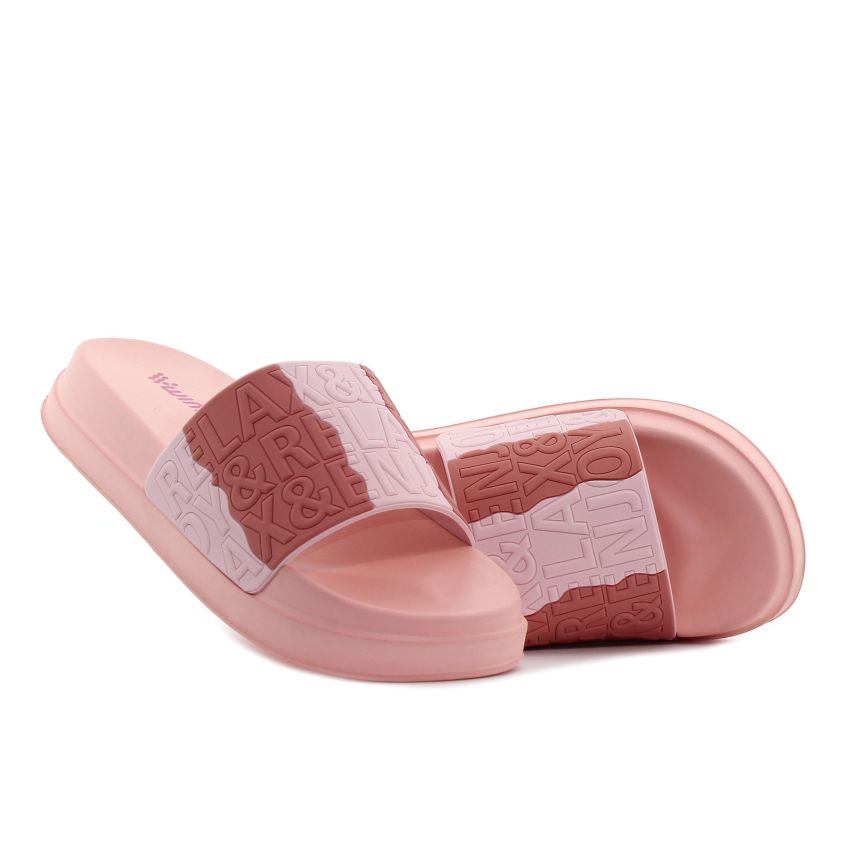 Wink - Hieto rózsaszín női papucs