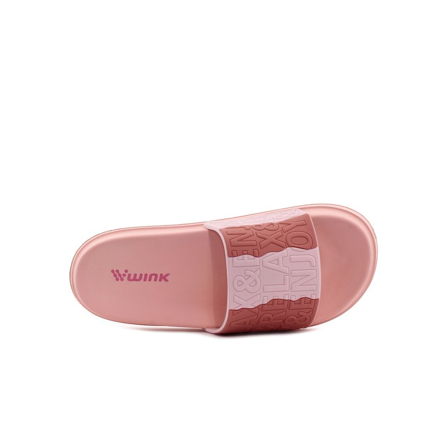 Wink - Hieto rózsaszín női papucs