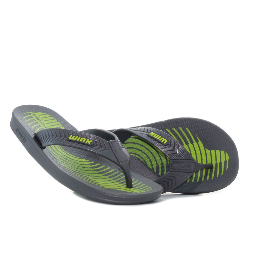 Wink - Alpha szürke női papucs