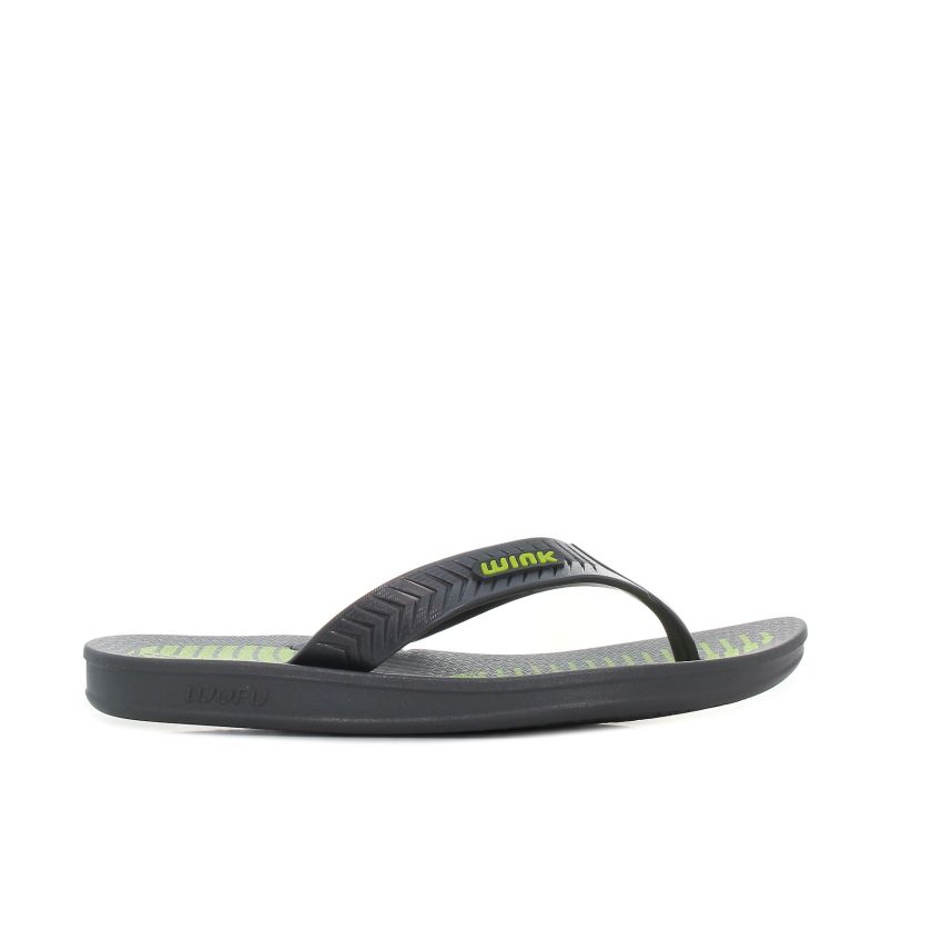 Wink - Alpha szürke női papucs