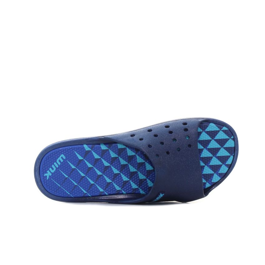 Wink - Simple sötétkék női papucs